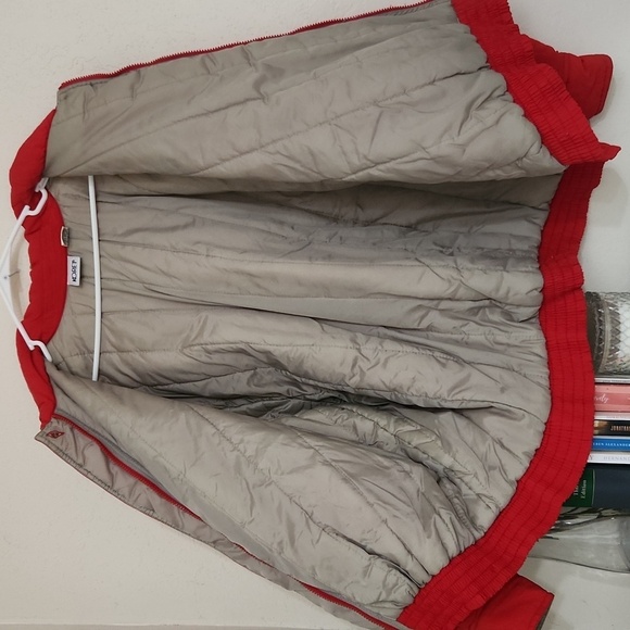 Vintage Koret Jacket Windbraker Red Ski Jacket Weather-Resistant Relaxed Fit - Picture 11 of 12